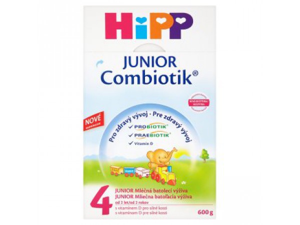 HiPP 4 JUNIOR combiotik сухая молочная смесь от 2-х лет 600 г